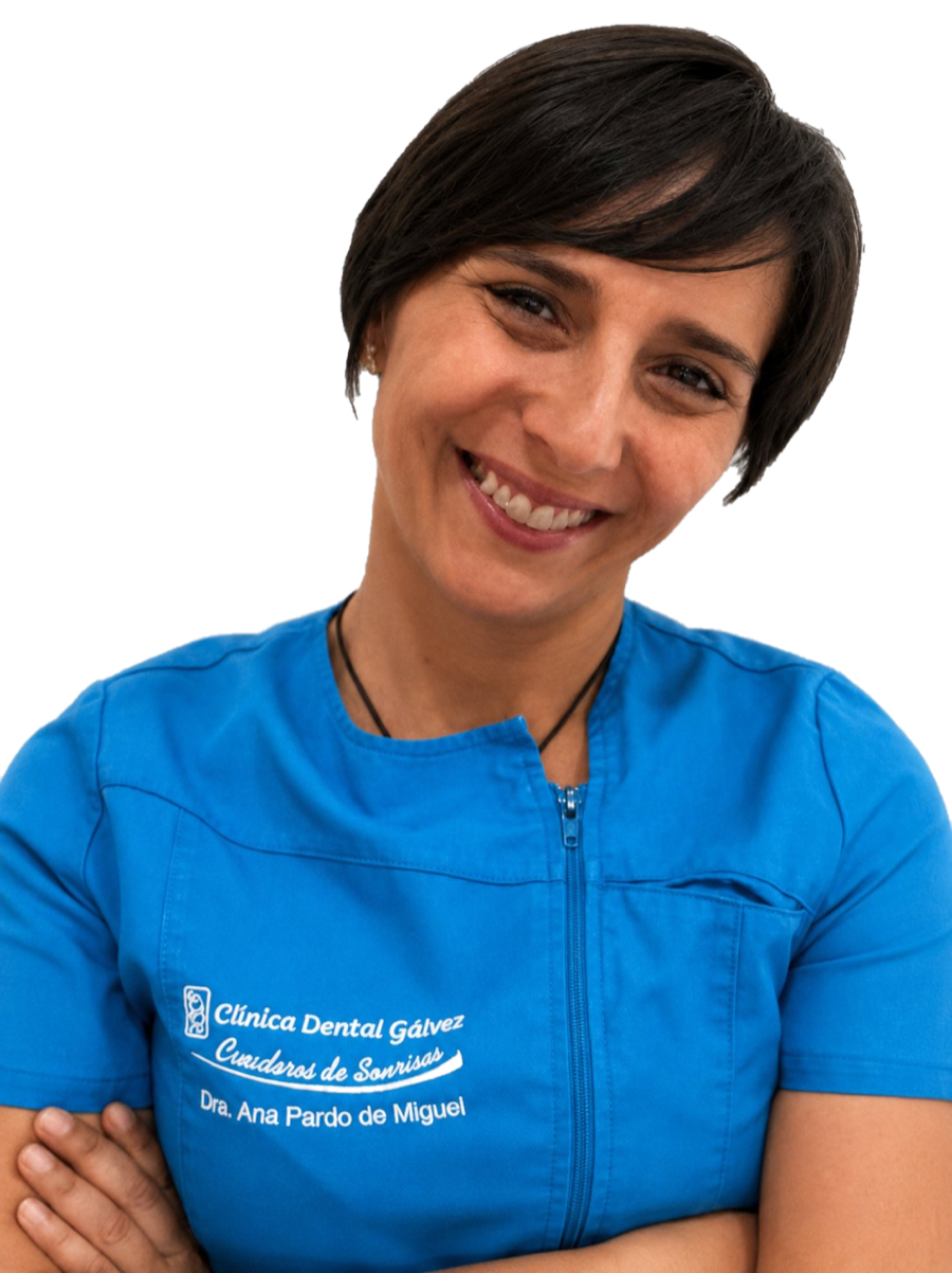 Dra. Ana Mª Pardo de Miguel, odontóloga general en Clínica Dental Gálvez